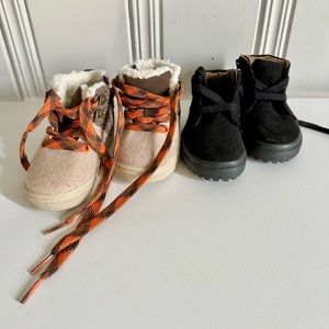 Bundle of Cat & Jack baby boots - Size 4 NWOT